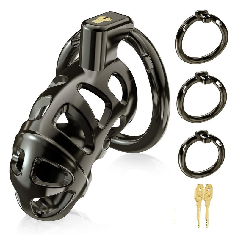 CockLock Cage de chasteté Very Lock 10.5 x 3.5 cm Noire